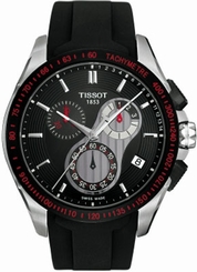 Tissot Watches : T024.417.27.051.00 Automatic Chronograph Black Rubber Men Watch