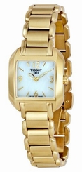 Tissot Watches : T02.5.285.82 Quartz Gold Tone Women Watch