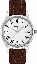 Tissot Watches : T033.410.16.013.00 Quartz Movement Leather Strap Men Watch