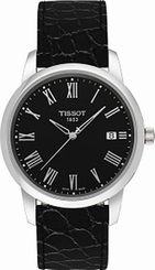 Tissot Watches : T033.410.16.053.00 Quartz Movement Leather Strap Men Watch