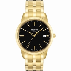 Tissot Watches : T033.410.33.051.01 Gold Tone Stainless Steel Quartz Men Watch