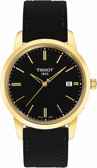 Tissot Watches : T033.410.36.051.00 Quartz Movement Leather Strap Men Watch
