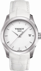 Tissot Watches : T035.210.16.011.00 Leather Quartz Women Watch