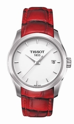 Tissot Watches : T035.210.16.011.01 Leather Quartz Women Watch