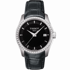 Tissot Watches : T035.210.66.051.00 Top Wesselton Diamond Stainless Steel Quartz Women Watch