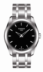 Tissot Watches : T035.446.11.051.00 Quartz Analog Stainless Steel Black Men Watch