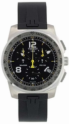 Tissot Watches : T036.417.17.057.00 Quartz Chronograph Black Rubber Men Watch