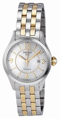 Tissot Watches : T038.007.22.037.00 Automatic Self-Wind Two Tone Stainless Steel Women Watch