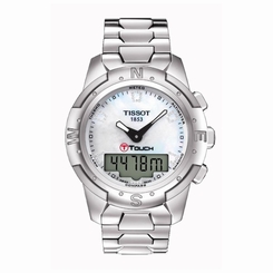 Tissot Watches : T047.220.44.116.00 Touch-Activated Fuction Diamond Hour\\ Markers Women Watch