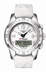 Tissot Watches : T047.220.46.016.00 Quartz Multifunction Diamond Dials T-Touch Women Watch