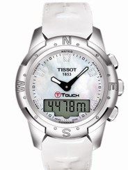 Tissot Watches : T047.220.46.116.00 Touch-Activated Fuction Diamond Hour\\ Markers Women Watch