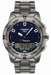 Tissot Watches : T047.420.44.041.00 Quartz Titanium Analog Digital Multifunction Men Watch