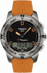 Tissot Watches : T047.420.47.051.01 Quartz Titanium Analog and Digital Men Watch