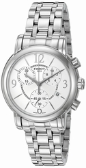 Tissot Watches : T050.217.11.017.00 Silver Dial Rose Gold Band Women Watch