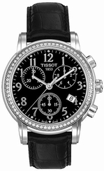 Tissot Watches : T050.217.16.052.01 Diamonds Chronograph Women Watch