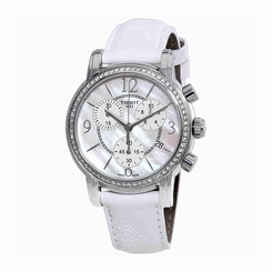 Tissot Watches : T050.217.67.117.00 Mother Of Pearl Dial Fixed Stainless Steel Set With Diamonds Band Men Watch