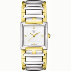 Tissot Watches : T051.310.22.031.00 Two Tone Bracelet Quartz Women Watch