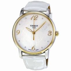 Tissot Watches : T052.210.26.116.00 Leather Quartz Women Watch