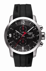 Tissot Watches : T055.427.17.057.00 Automatic Chronograph Date Black Men Watch