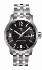 Tissot Watches : T055.430.11.057.00 Automatic Day Date Powermatic 80 Stainless Steel Men Watch