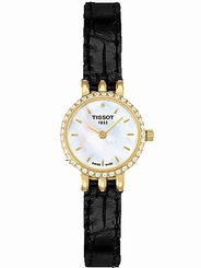 Tissot Watches : T058.009.66.116.01 Gold Tone Diamond Decorated Women Watch