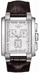 Tissot Watches : T061.717.16.031.00 Chronograph Leather Quartz Men Watch