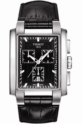 Tissot Watches : T061.717.16.051.00 Chronograph Leather Quartz Men Watch