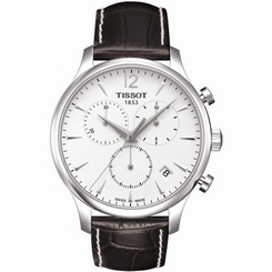 Tissot Watches : T063.617.16.037.00 Chronograph Leather Quartz Men Watch