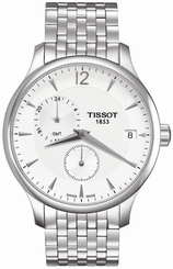 Tissot Watches : T063.639.11.037.00 Quartz GMT Date Stainless Steel Men Watch