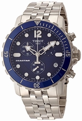 Tissot Watches : T066.417.11.047.00 Quartz Chronograph Date Stainless Steel Men Watch