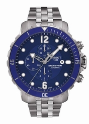 Tissot Watches : T066.427.11.047.02 Automatic Chronograph Date Stainless Steel Men Watch