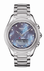 Tissot Watches : T075.220.11.106.01 Mother of Pearl Diamond Dial Stainless Steel Women Watch