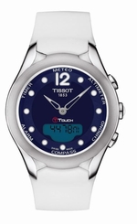 Tissot Watches : T075.220.17.047.00 Blue Battery Operated Quartz Women Watch