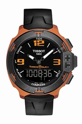 Tissot Watches : T081.420.97.057.03 Quartz Black Rubber Men Watch