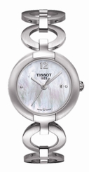 Tissot Watches : T084.210.11.117.01 Quartz White Mother of Pearl Pinky Series Date Women Watch