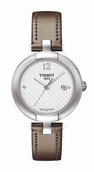 Tissot Watches : T084.210.16.017.01 Quartz Analog Date Leather Women Watch