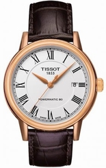 Tissot Watches : T085.407.36.013.00 Automatic Roman Powermatic 80 Date Men Watch
