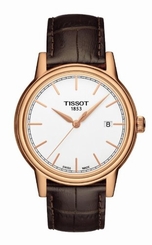 Tissot Watches : T085.410.36.011.00 Quartz Analog Date Brown Leather Men Watch