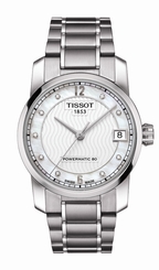 Tissot Watches : T087.207.44.116.00 Automatic Analog Date Titanium Women Watch