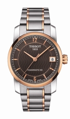 Tissot Watches : T087.207.55.297.00 Automatic Analog Date Titanium Women Watch