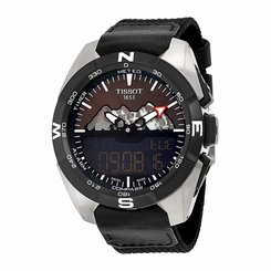 Tissot Watches : T091.420.46.051.10 Black Dial Fixed Black Pvd Band Men Watch