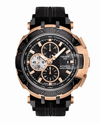 Tissot Watches : T092.427.27.051.00 MotoGP Limited Edition Automatic Chronograph Black Rubber Men Watch
