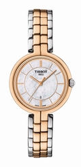 Tissot Watches : T094.210.22.111.00 Quartz Mother of Pearl Dial Date Two Tone Stainless Steel Women Watch