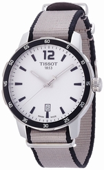 Tissot Watches : T095.410.17.037.00 Quartz Analog Date Grey Nylon Men Watch