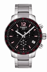 Tissot Watches : T095.417.11.057.00 Quartz Chronograph Date Stainless Steel Men Watch