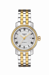 Tissot Watches : T097.007.22.033.00 Automatic Analog Date Two Tone Stainless Steel Women Watch