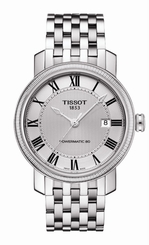 Tissot Watches : T097.407.11.033.00 Automatic Powermatic 80 Date Stainless Steel Men Watch