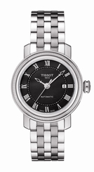 Tissot Watches : T097.407.11.053.00 Powermatic 80 Roman Numerals Dial Date Stainless Steel Men Watch