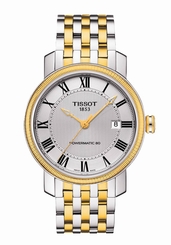Fake AAA Tissot Watches : T097.407.22.033.00 Automatic Powermatic 80 Date Two Tone Stainless Steel Men Watch Watch