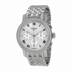 Tissot Watches : T097.427.11.033.00 Silver Dial Fixed Stainless Steel Band Men Watch